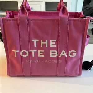 Marc Jacobs Vibrant Pink Tote Bag